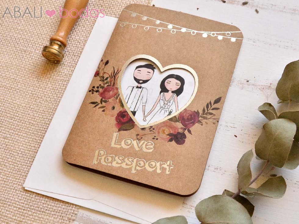 Pasaporte Love Novios