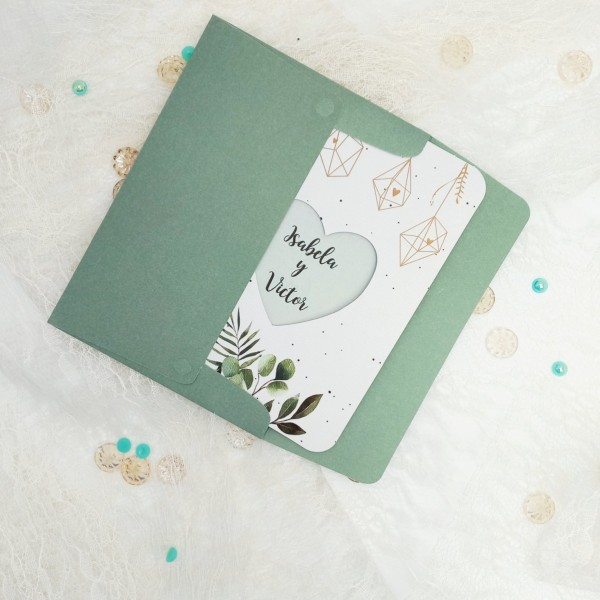 Pasaporte verde hojas