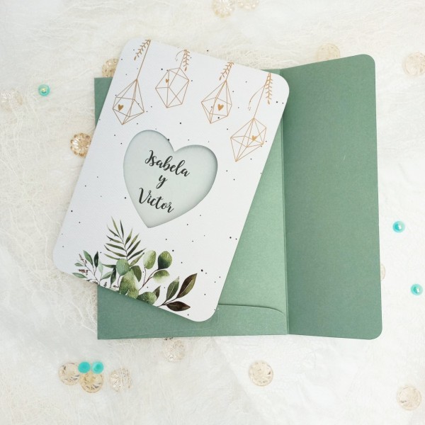 Pasaporte verde hojas